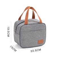 Custom Made Portable Tote Melange Lunch Bag for Office or School